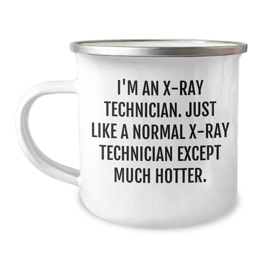 Funny X-Ray Technician Gifts from Family to Friends, Graduation Unique Gifts, Camping Mug for Men Women Coworkers - Image 1