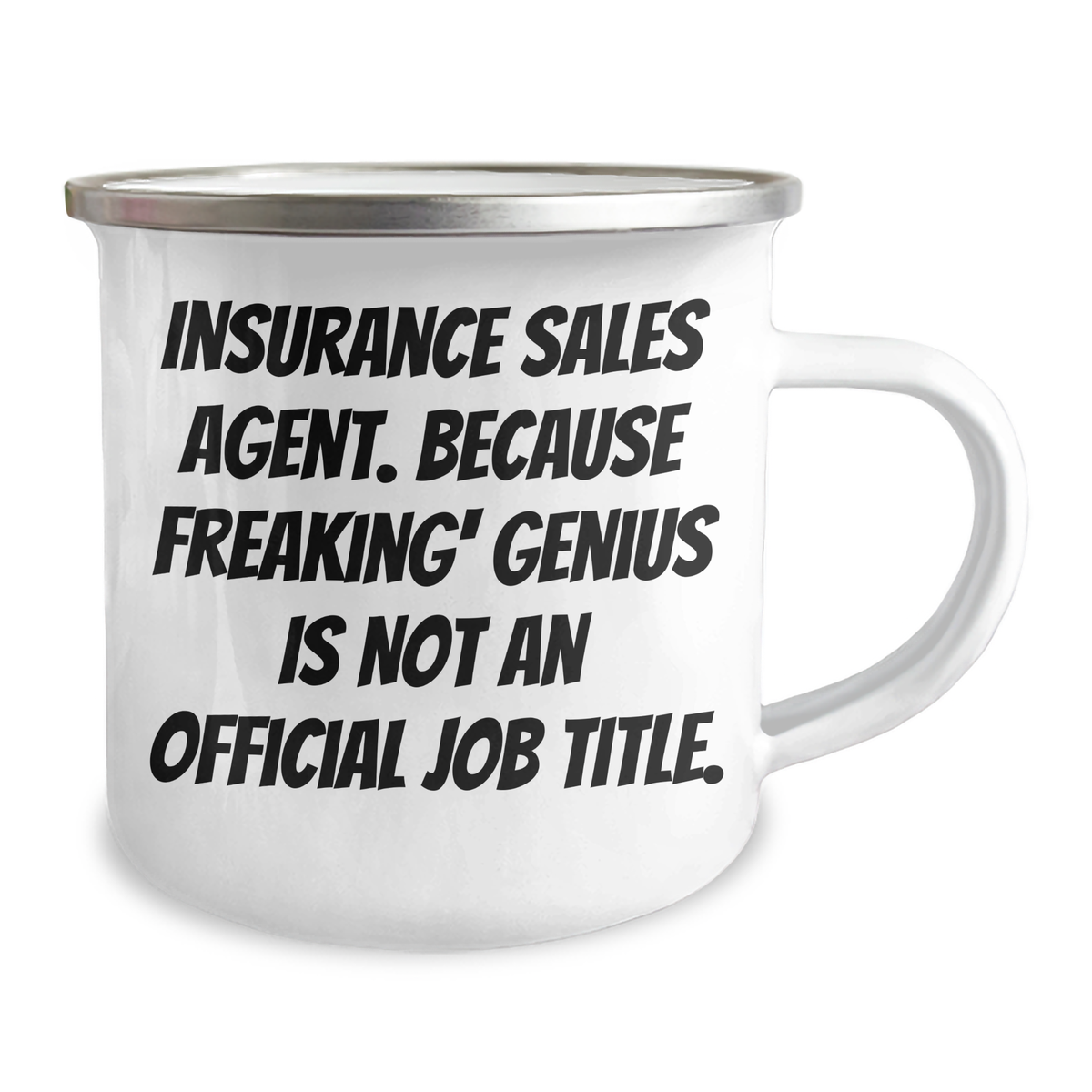 Insurance Sales Agent Gifts, Funny Quote Mug for Dad, Camping Mug from Men, Gifts for Insurance Sales Agent, Unique Father's Day Unique Gifts for Him - Image 2