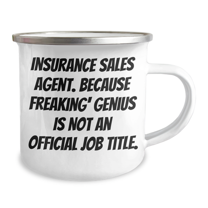 Insurance Sales Agent Gifts, Funny Quote Mug for Dad, Camping Mug from Men, Gifts for Insurance Sales Agent, Unique Father's Day Unique Gifts for Him - Image 2