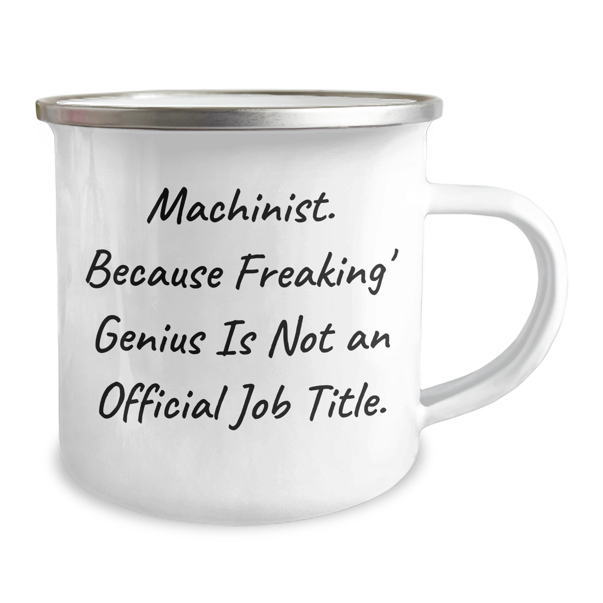 Machinist Gifts from Friends, Funny Machinist Camping Mug for Men, 12 oz Stainless Steel, Graduation Unique Gifts - Image 2
