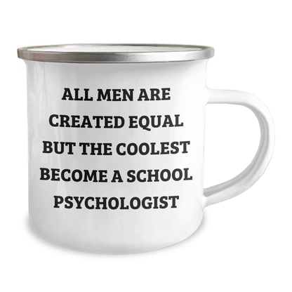 Gifts from Friends to School Psychologist, Funny Quote Camping Mug for Mom, Unique Mother's Day Unique Gifts for Her - Image 2