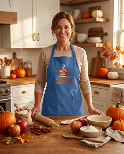I'm Always in the Mood for Cinnamon Doughnuts - Fall Kitchen Apron