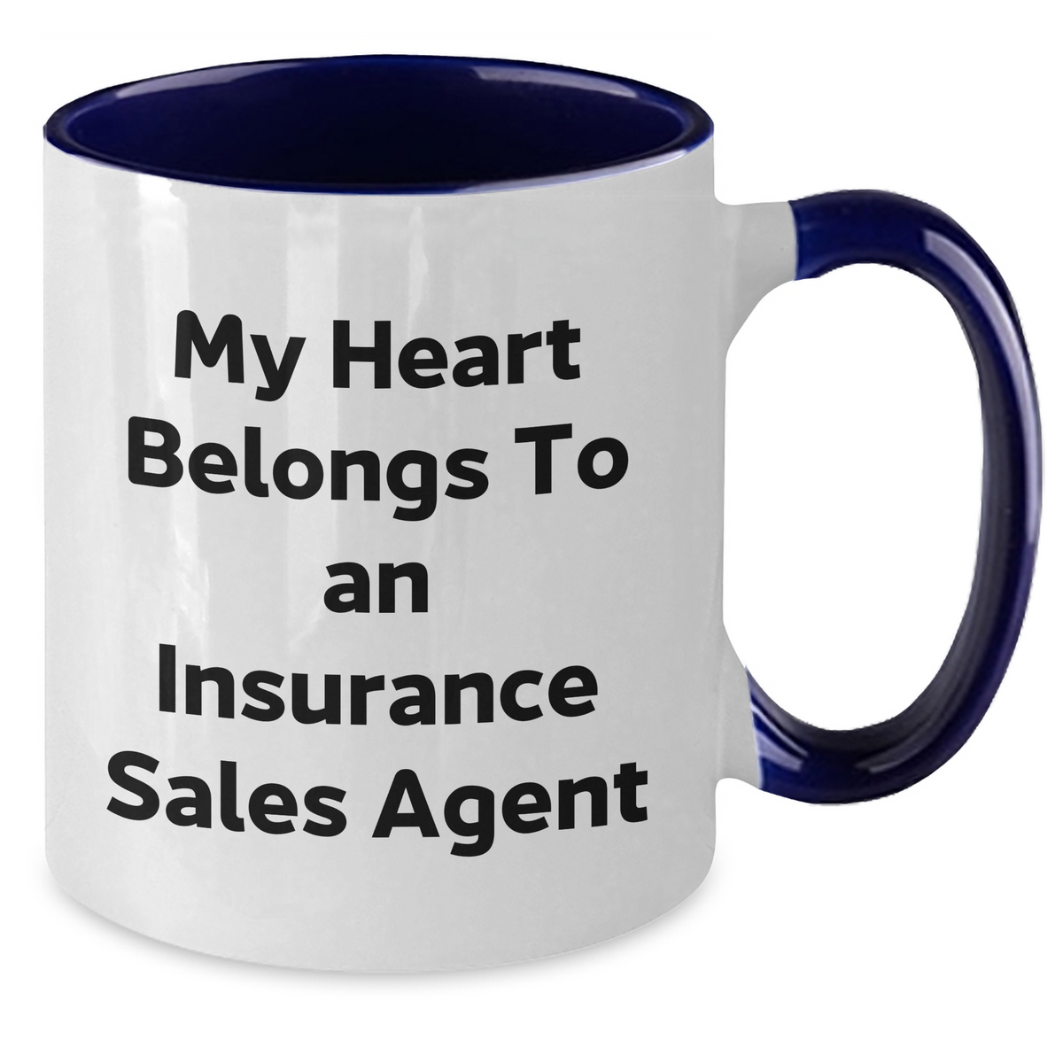 Funny Insurance Sales Agent Gifts from Men to Insurance Sales Agent, Two Tone Coffee Mug for Father's Day, Gifts for Insurance Sales Agent Mugs - Additional