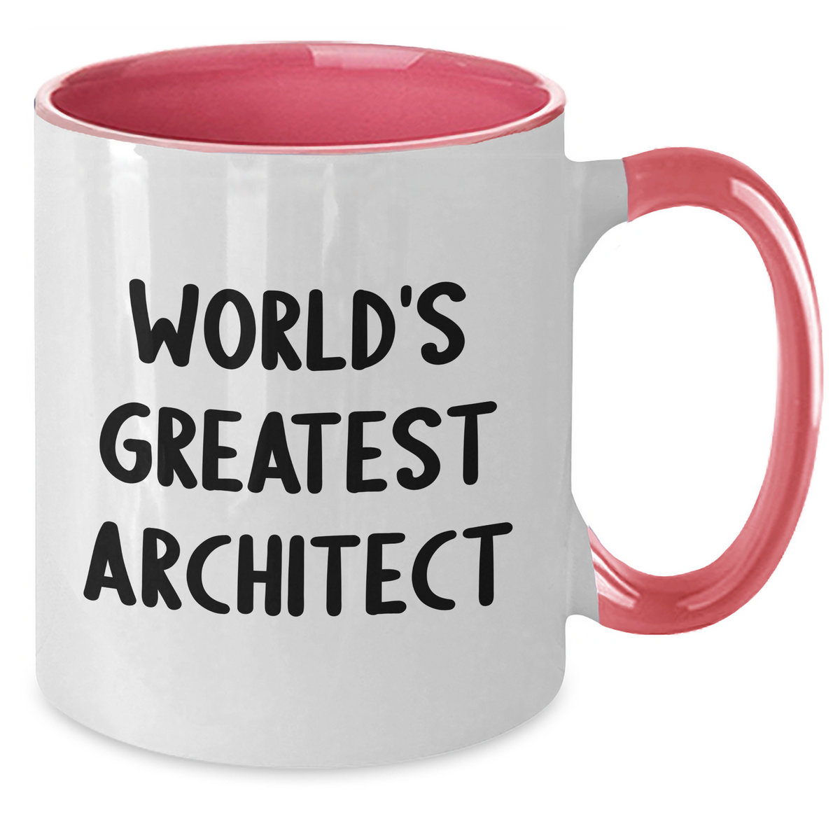 Funny Architects Gifts from Women to Friends - World's Greatest Architect Two Tone Coffee Mug, Graduation Unique Gifts - Additional