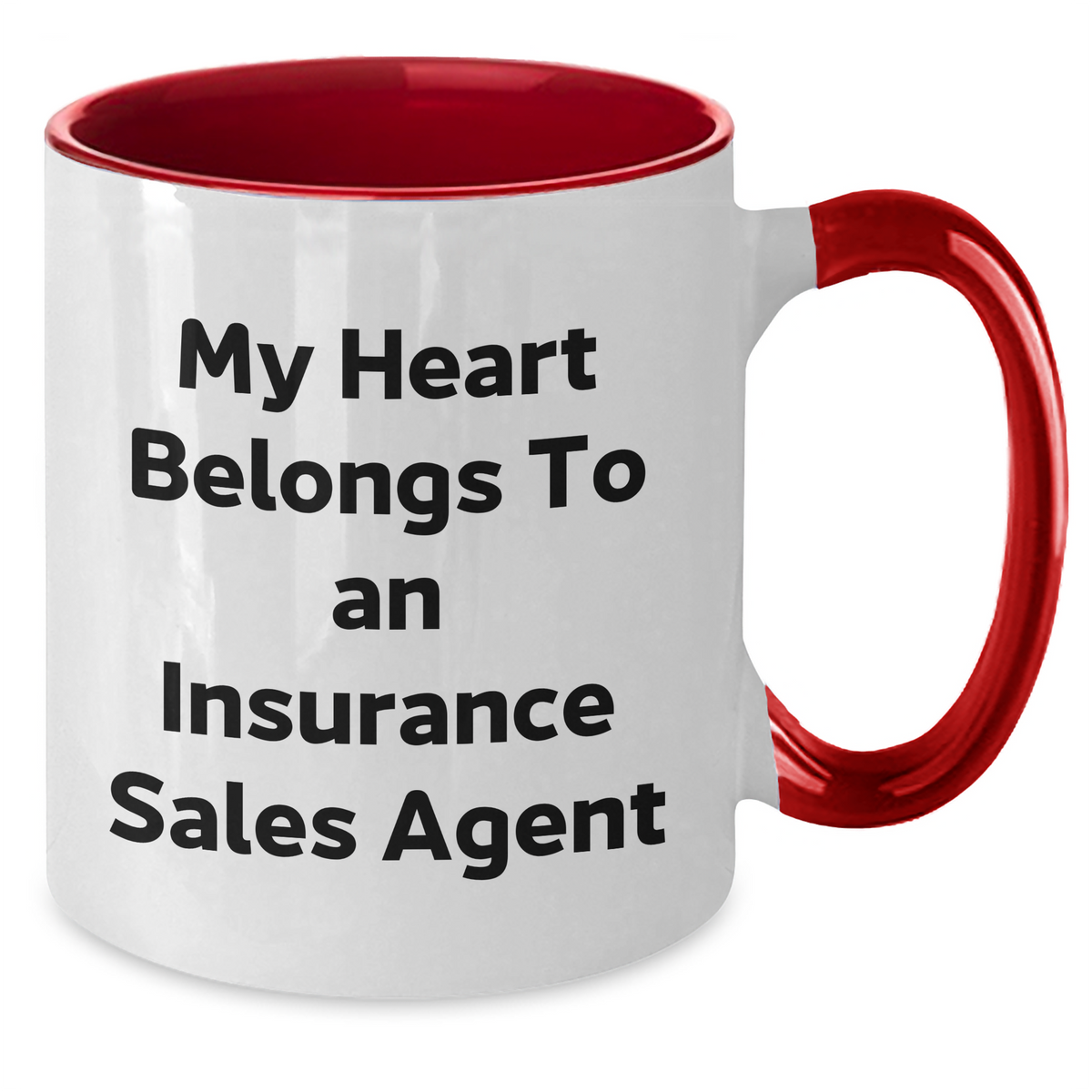 Funny Insurance Sales Agent Gifts from Men to Insurance Sales Agent, Two Tone Coffee Mug for Father's Day, Gifts for Insurance Sales Agent Mugs - Additional