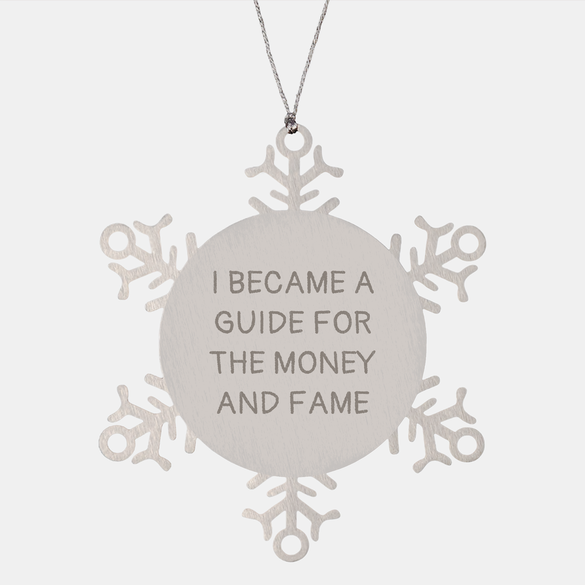 Guide Snowflake Ornament, Inspirational Gifts from Friends to Guide, for Men, Women, and Family, Christmas Unique Gifts - Image 1