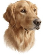 Painted pet portrait