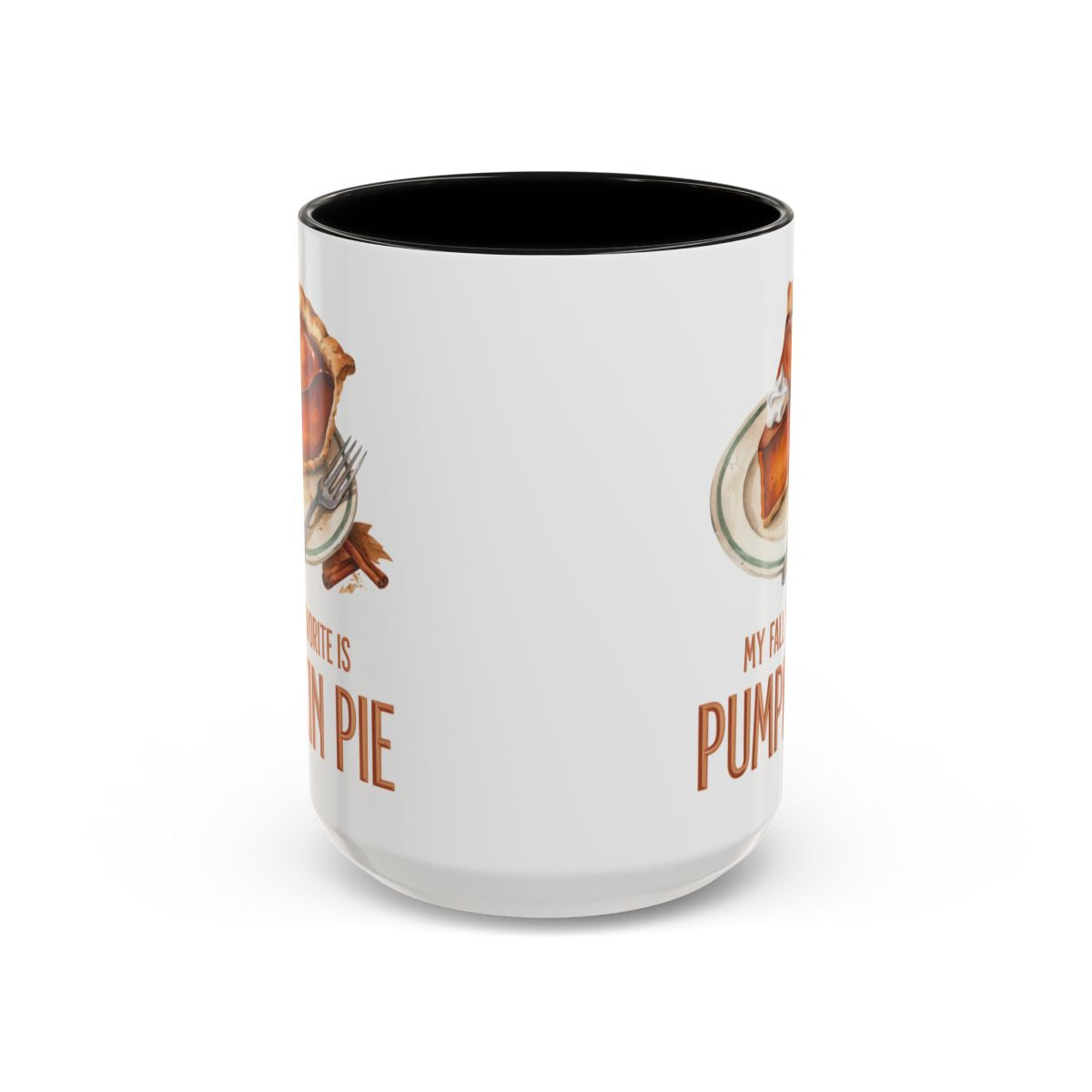 My Fall Favorite Is Pumpkin Pie Two-Tone Ceramic Mug | Autumn Coffee Mug