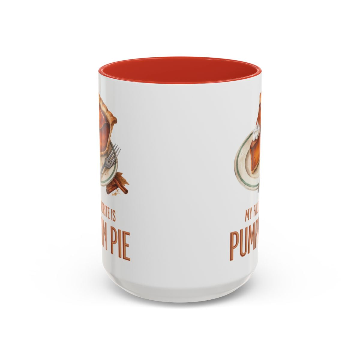 My Fall Favorite Is Pumpkin Pie Two-Tone Ceramic Mug | Autumn Coffee Mug