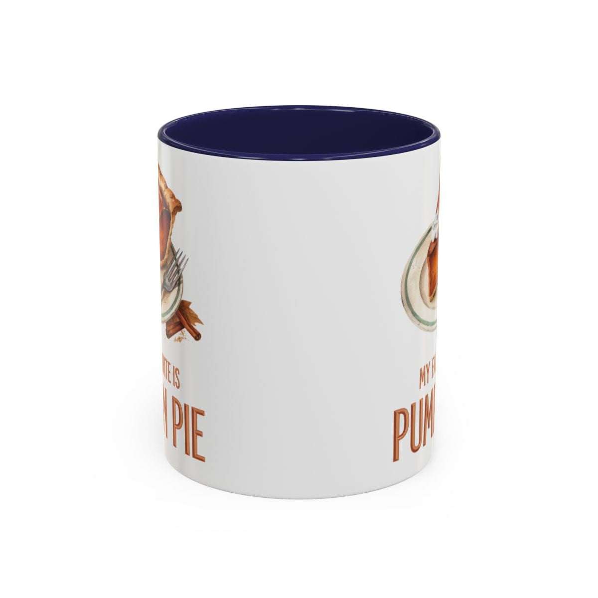 My Fall Favorite Is Pumpkin Pie Two-Tone Ceramic Mug | Autumn Coffee Mug