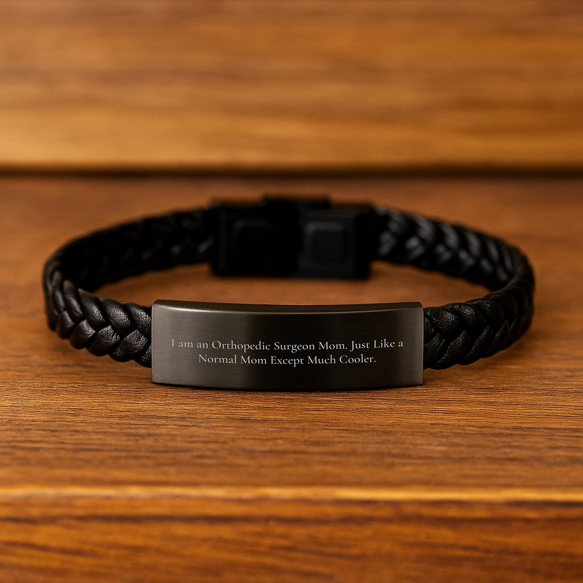 Unique Gifts for Orthopedic Surgeon Mom from Friends, Funny Inspirational Leather Bracelet for Men Women Graduation - Image 2
