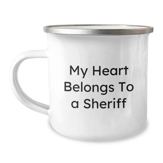 Funny Sheriff Love Gifts from Friends for Sheriff Graduation Unique - Image 1
