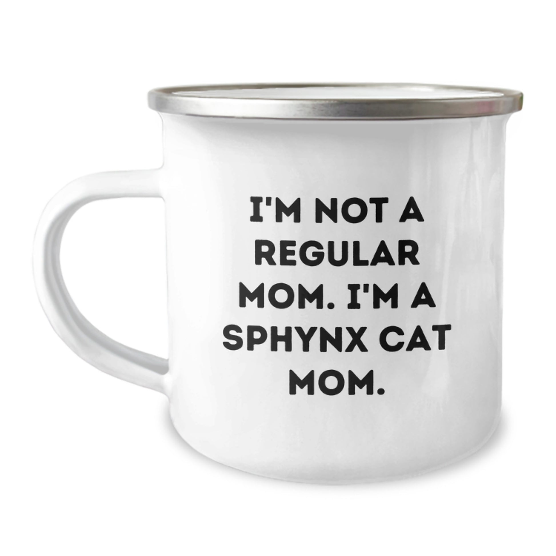 Funny Sphynx Cat Mom Gifts from Friends for Sphynx Cat Lovers - Camping Mug for Christmas Unique Gifts - Image 1