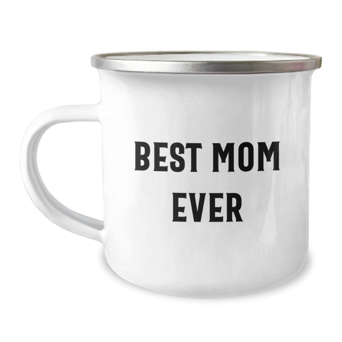 Funny Mom Camping Mug - 'Best Mom Ever' - Gifts from Family for Mom's Birthday - Image 1