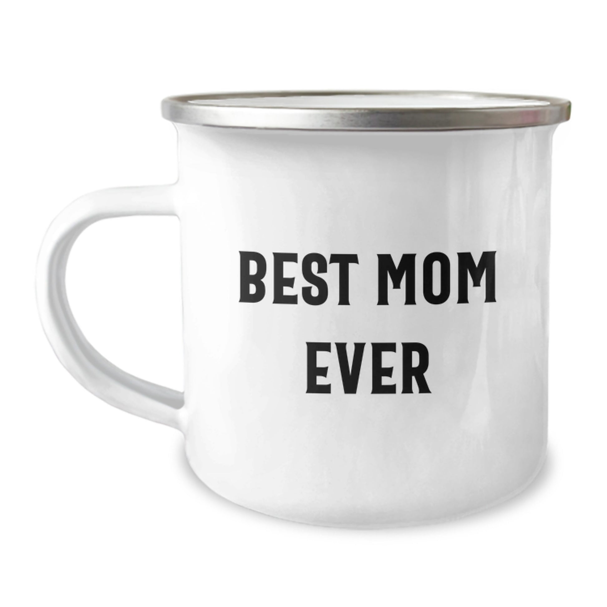 Funny Mom Camping Mug - 'Best Mom Ever' - Gifts from Family for Mom's Birthday - Image 1