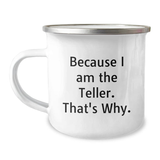 Funny Teller Camping Mug - Gifts from Men to Women, Friends, or Family on Valentine's - Image 1