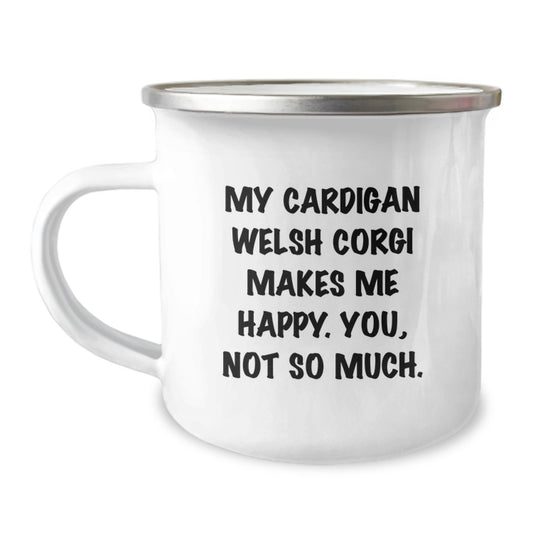 Funny Cardigan Welsh Corgi Dog Gifts, Camping Mug, Birthday Unique Gifts from Friends, Gifts for Cardigan Welsh Corgi Dog Lovers - Image 1