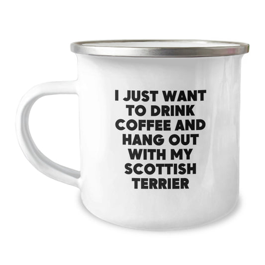 Funny Scottish Terrier Dog Lover Gifts from Men to Women Friends and Family on Birthday - Image 1