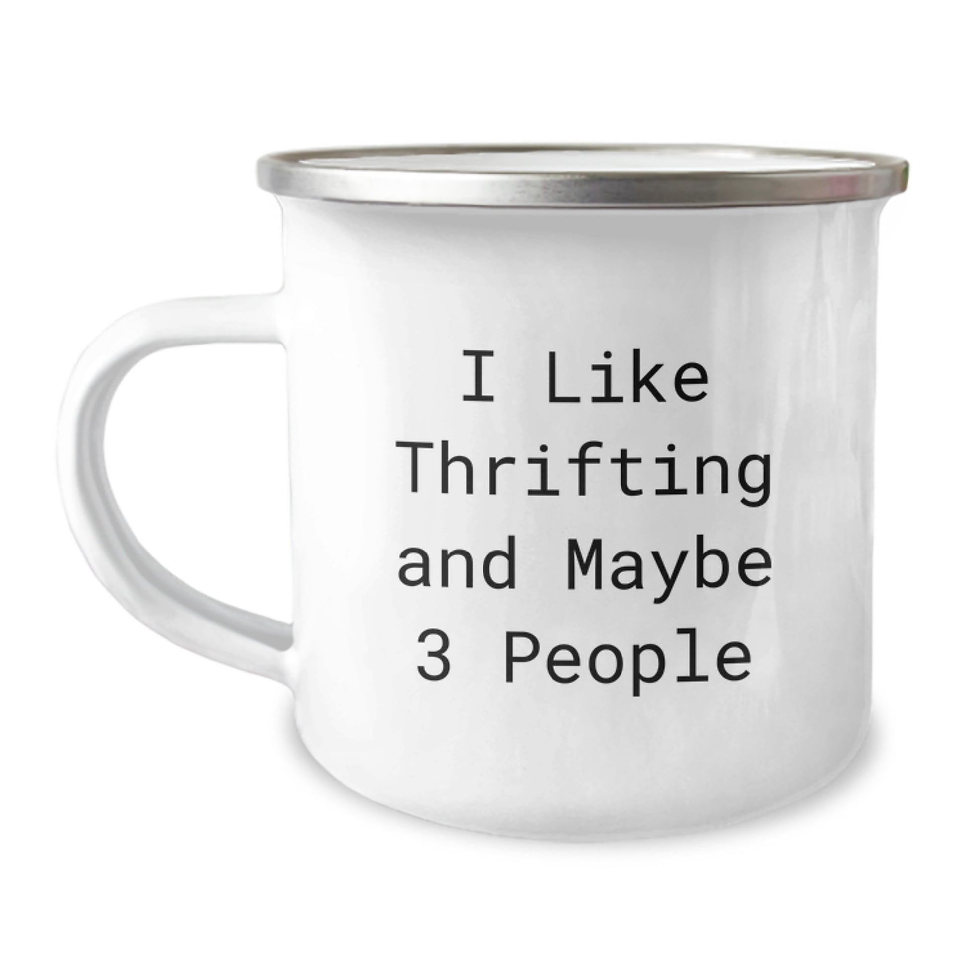 Gifts from Thrifting Enthusiasts for Friends and Family, Funny Camping Mug for Christmas Unique Gifts - Image 1