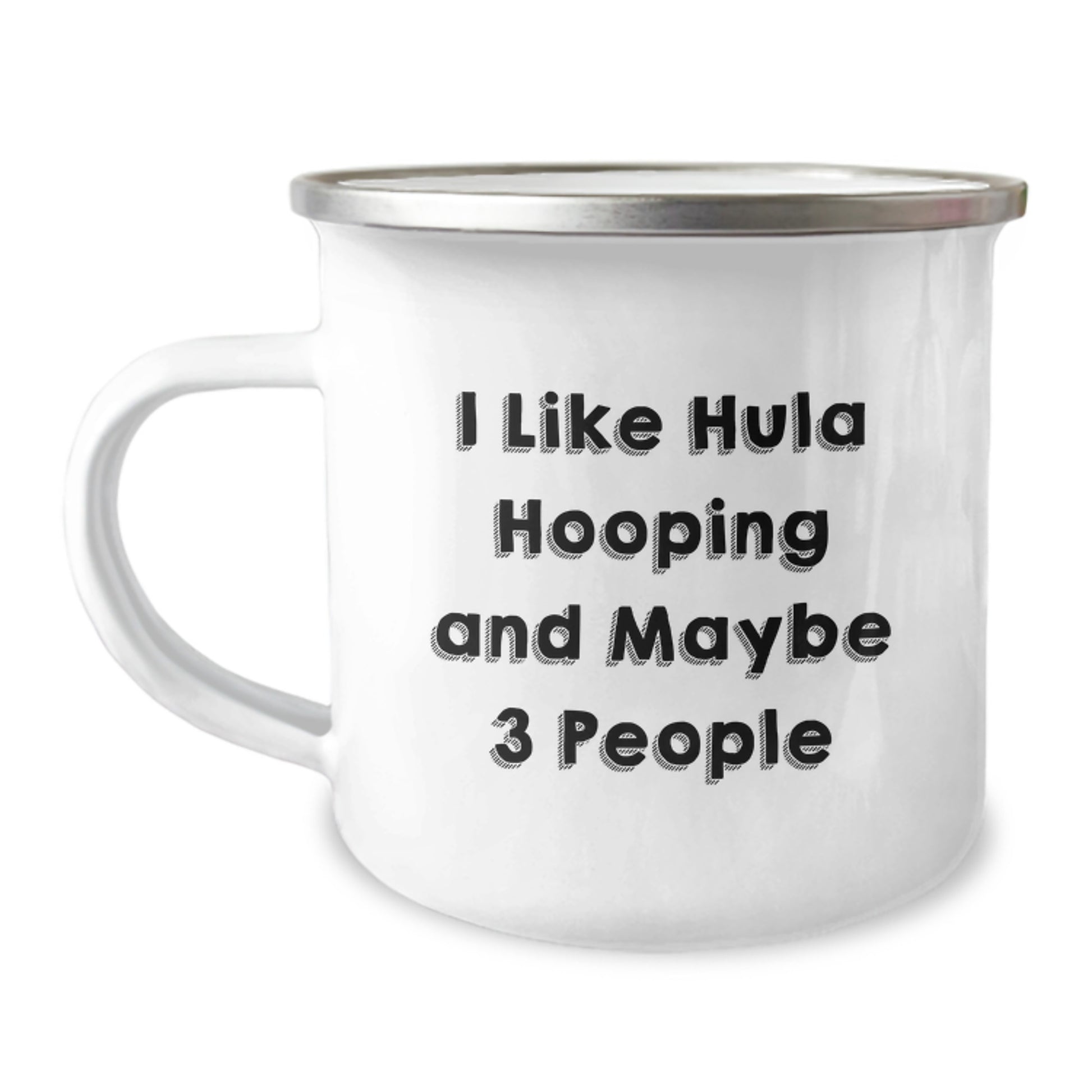 Hula Hooping Gifts from Friends for Hula Hooping Enthusiasts, Funny Camping Mug for Birthday Unique Gifts - Image 1