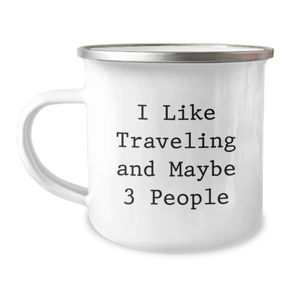 Funny Traveling Camping Mug Gifts for Traveling Friends and Family from Men - Image 1
