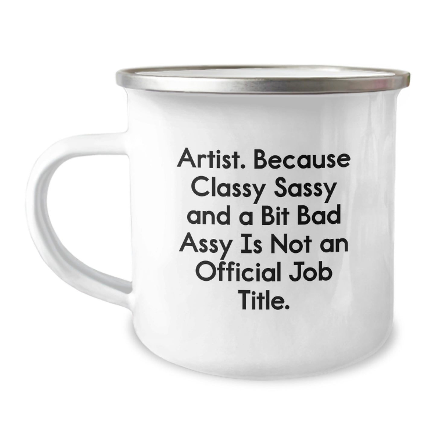 Gifts from Friends for Artist Christmas Unique Camping Mugs, Funny Quote Artist Gifts for Men Women Coworkers Family - Image 1