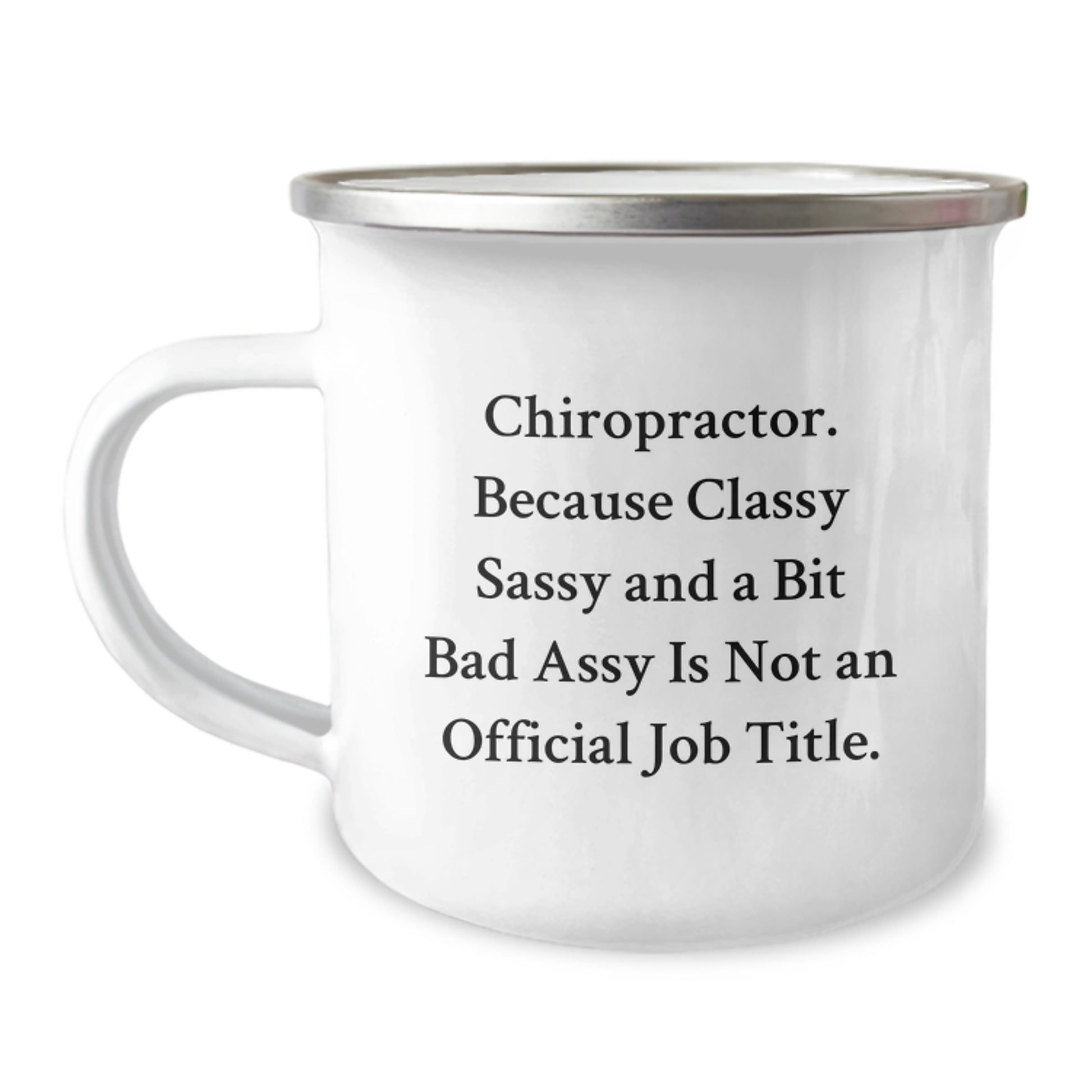 Funny Chiropractor Gifts from Friends, Chiropractor Christmas Unique Mugs, Camping Mug - Image 1