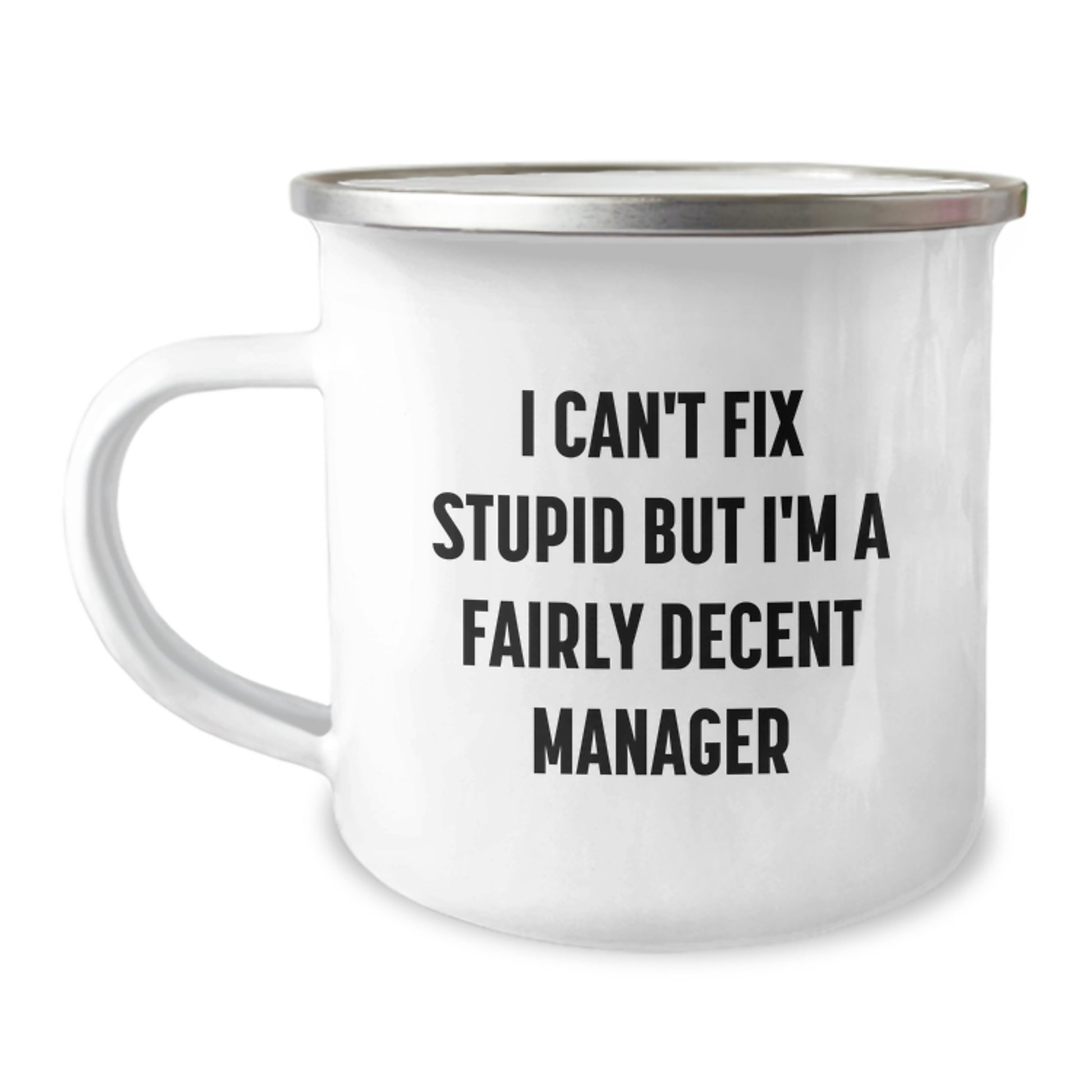 Funny Manager Camping Mug Gifts from Friends for Men Christmas Unique Presents - Image 1