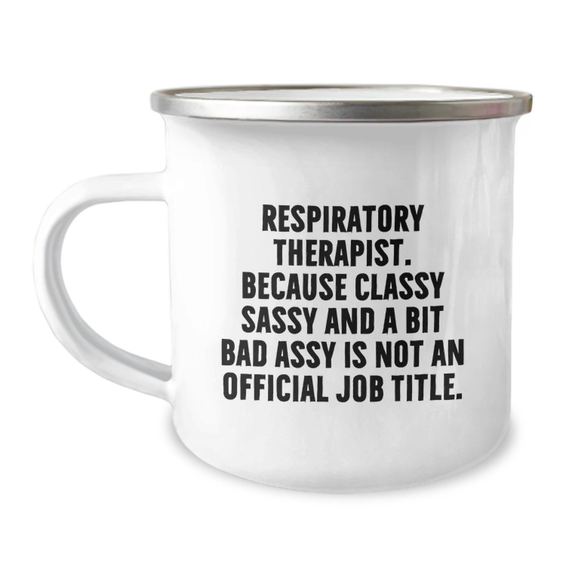 Funny Respiratory Therapist Gifts for Friends, Inspirational Quote on Camping Mug - Gifts from Friends for Respiratory Therapist Men, Christmas Unique Gifts - Image 1