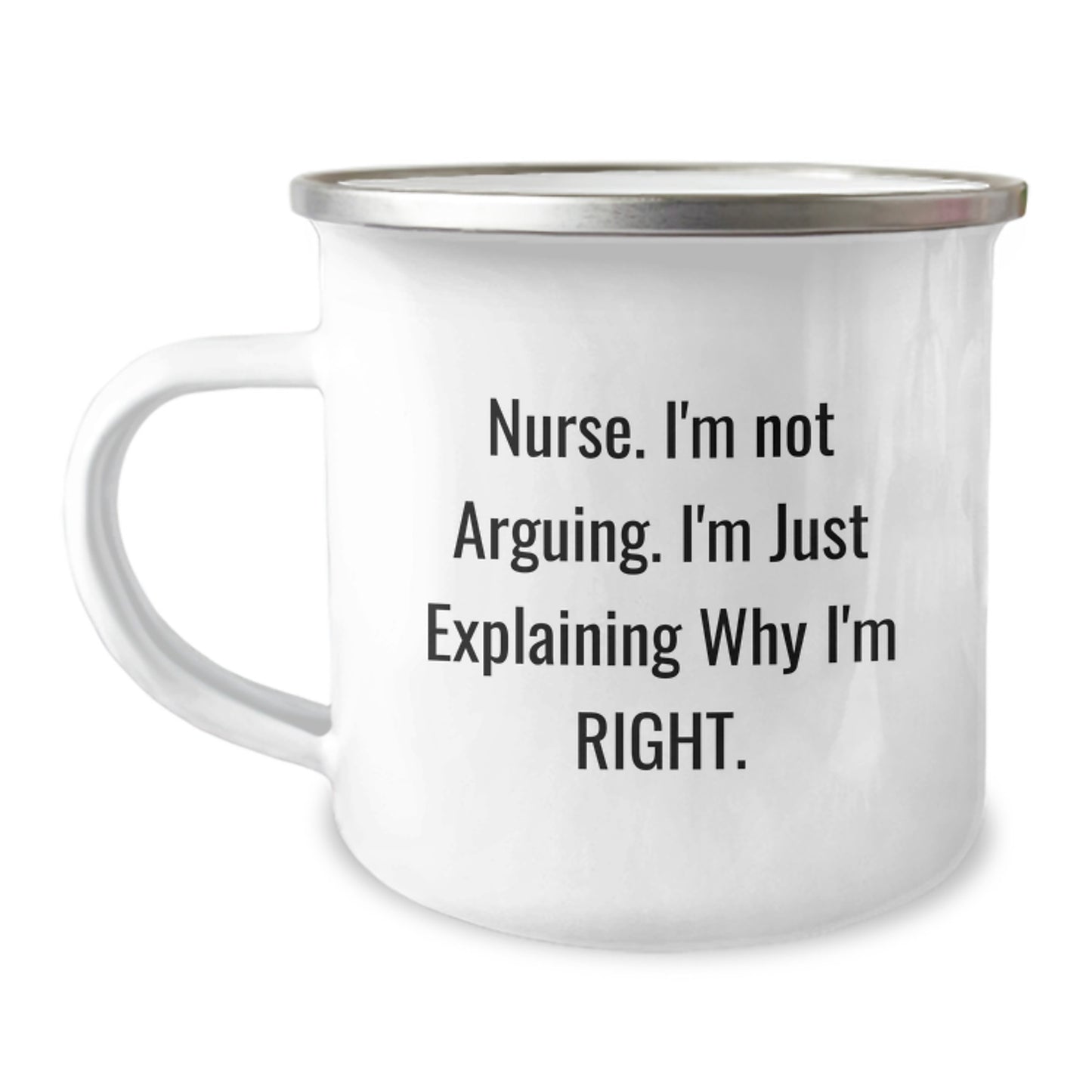Funny Nurse Camping Mug Gifts from Friends for Nurse, Perfect Christmas Unique Gifts for Men, Women, Coworkers, Family, Nurse - Image 1