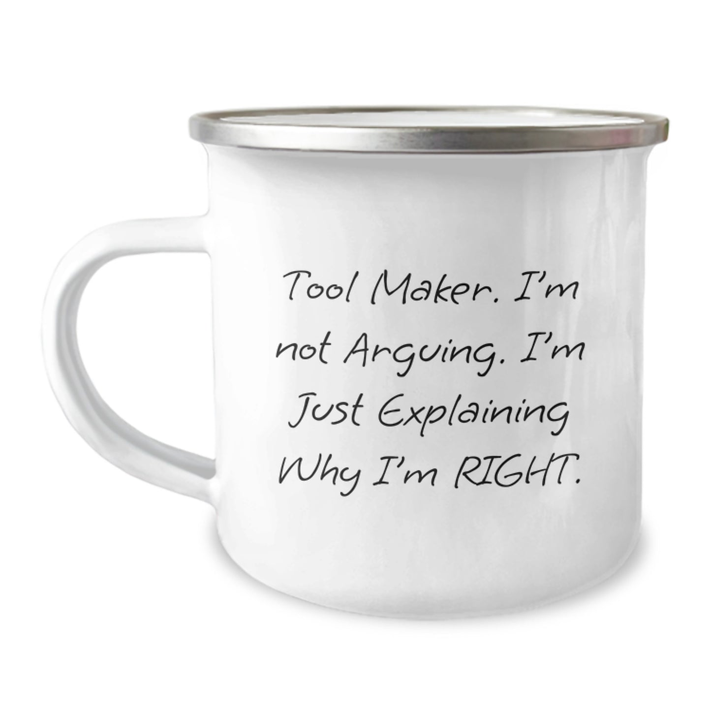 Gifts from the Tool Maker's Friends, Funny Camping Mug for Tool Makers, Christmas Unique Gifts for Tool Maker Enthusiasts - Image 1