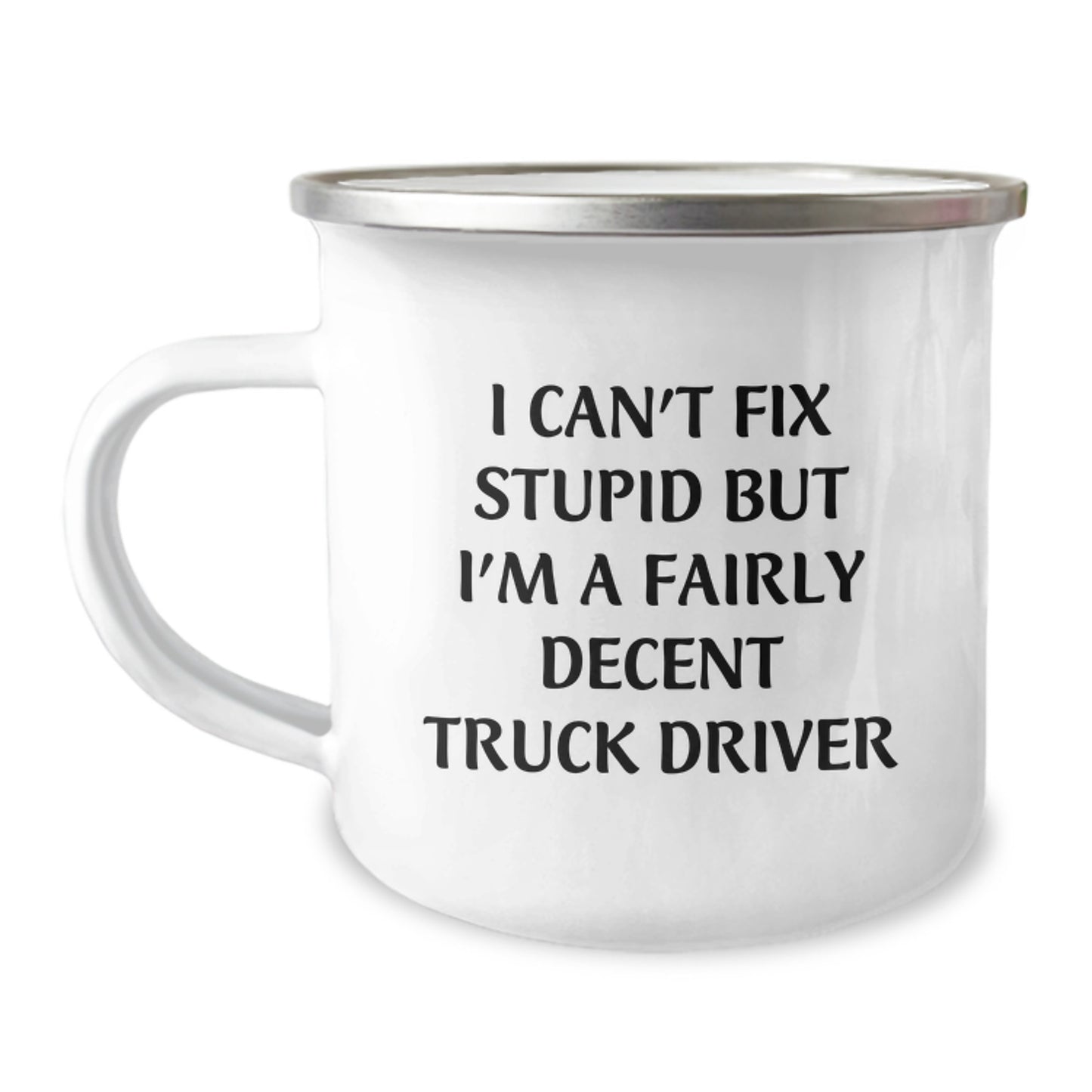 Funny Truck Driver Gifts from Friends for Men, Unique Christmas Unique Gifts for Him, Inspirational Camping Mug - Image 1