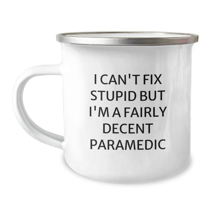 Funny Rescue Worker Gifts from Men to Friends - Rescue Worker Camping Mug for Christmas Unique Presents - Image 1