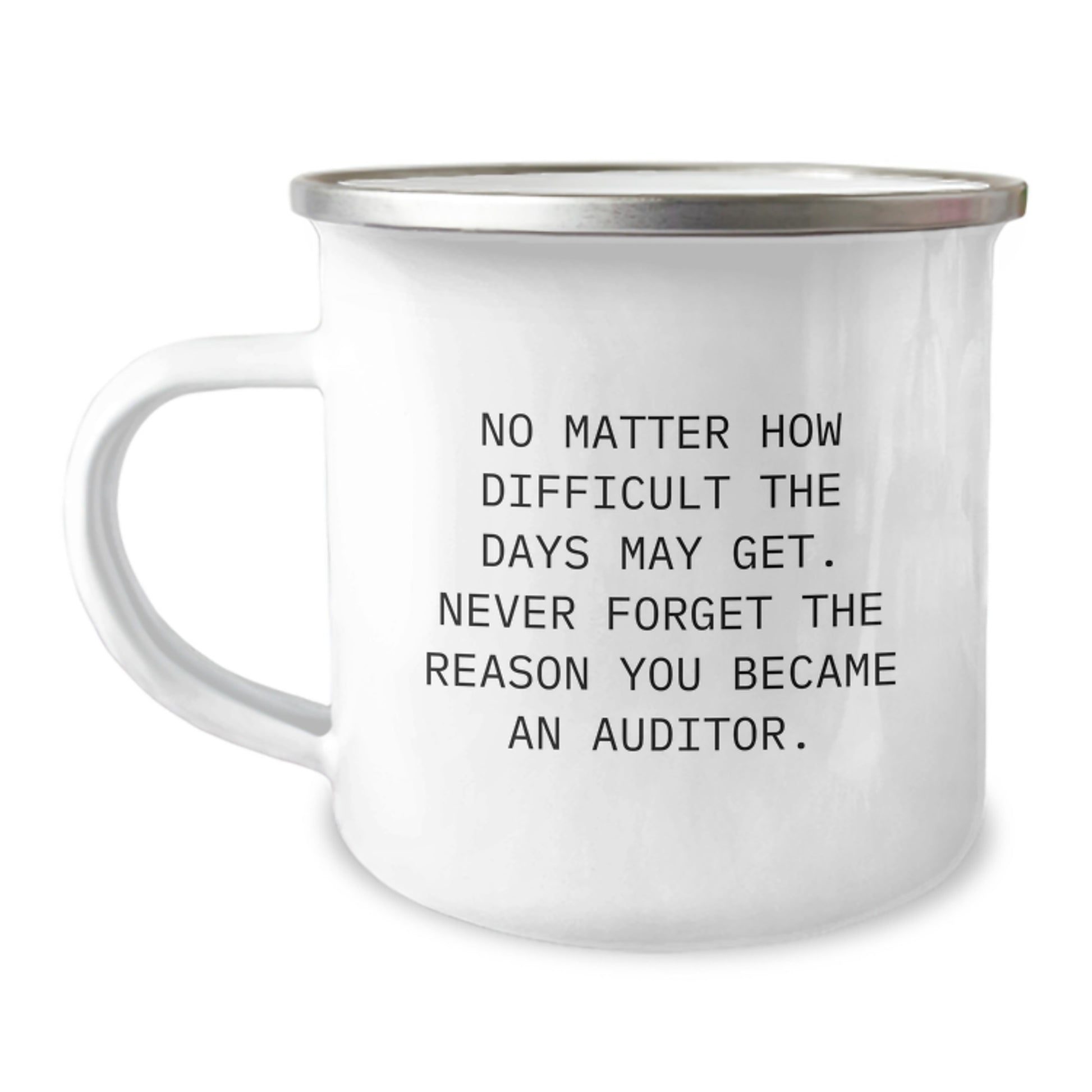 Funny Auditor Gifts for Men Women Friends Coworkers Family - Christmas Unique Mugs for Auditors - Never Forget Your Reason - Image 1