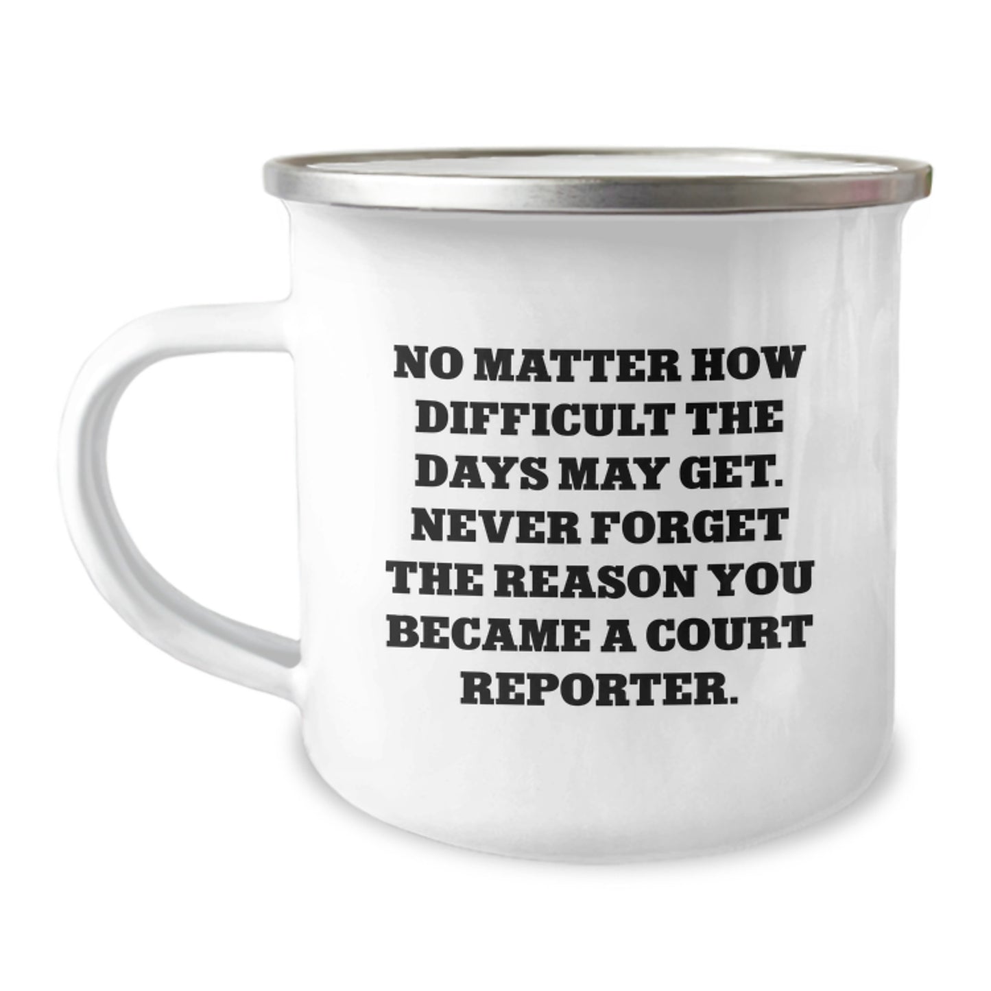 Court Reporter Gifts - Funny Inspirational Mug for Men, Women, Friends - Gifts from Coworkers, Family, Valentine's Unique - Image 1