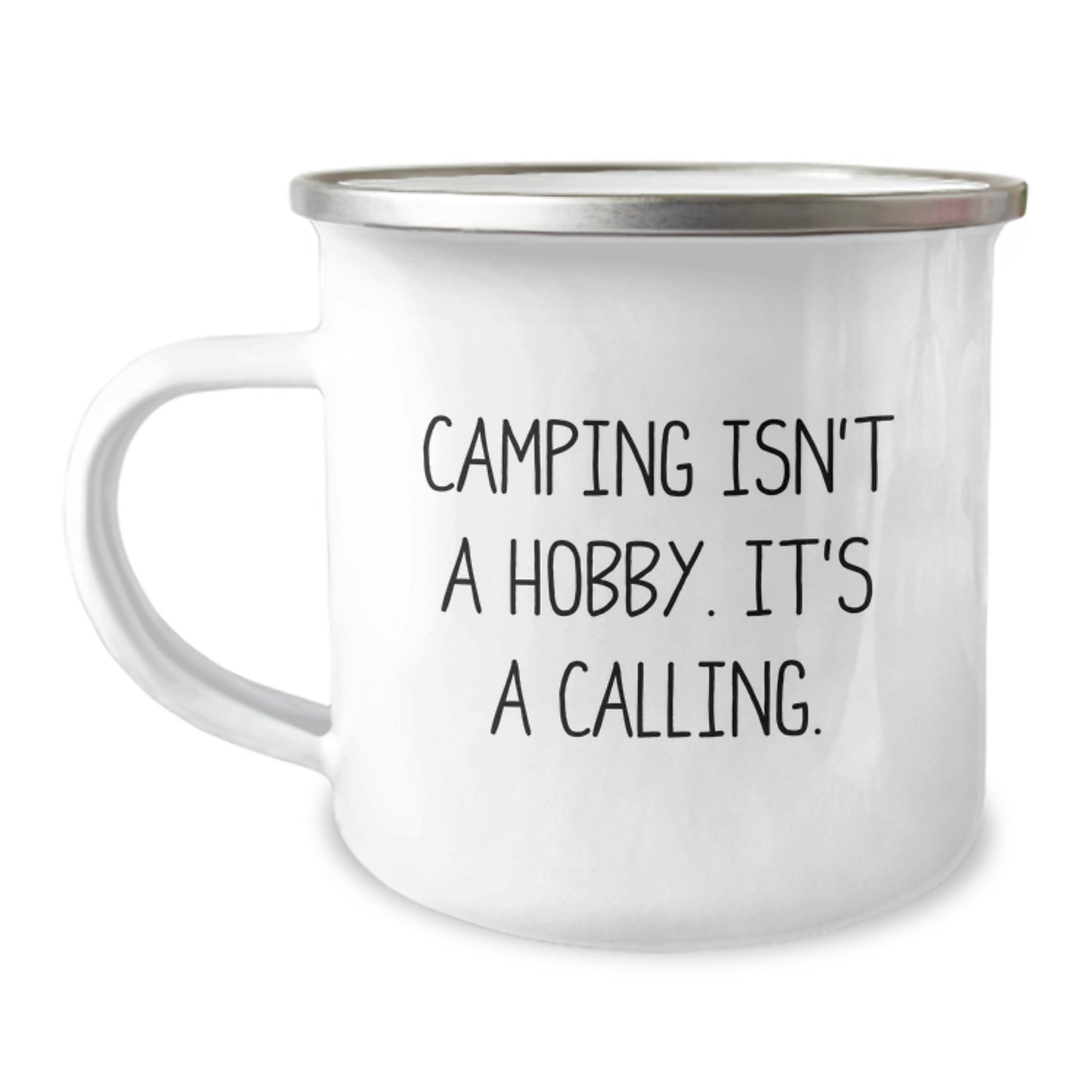 Camping Gifts from Friends for Camping Enthusiasts, 'Camping Isn't A Hobby. It's A Calling.', Funny Birthday Unique Gifts for Men, Women, Coworkers, Family, Camping Lovers - Image 1