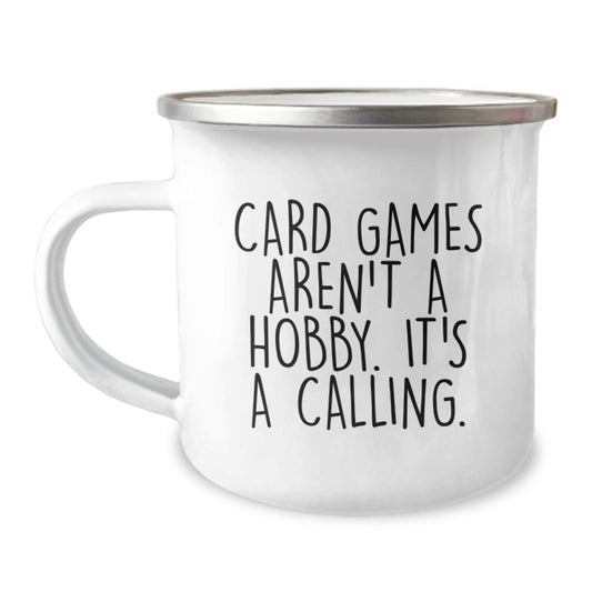 Funny Card Games Camping Mug Gifts from Mom to Card Game Lover Mom on Mother's Day - Image 1