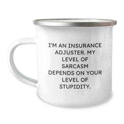 Funny Insurance Adjuster Gifts from Friends and Family - I'm An Insurance Adjuster Mom's Day Unique Gifts for Insurance Adjuster - Image 1