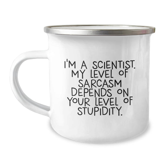 Funny Scientist Gifts, I'm A Scientist Camping Mug, Unique Mother's Day Unique Gifts from Friends, Family, or Coworkers to the Scientist in Your Life - Image 1