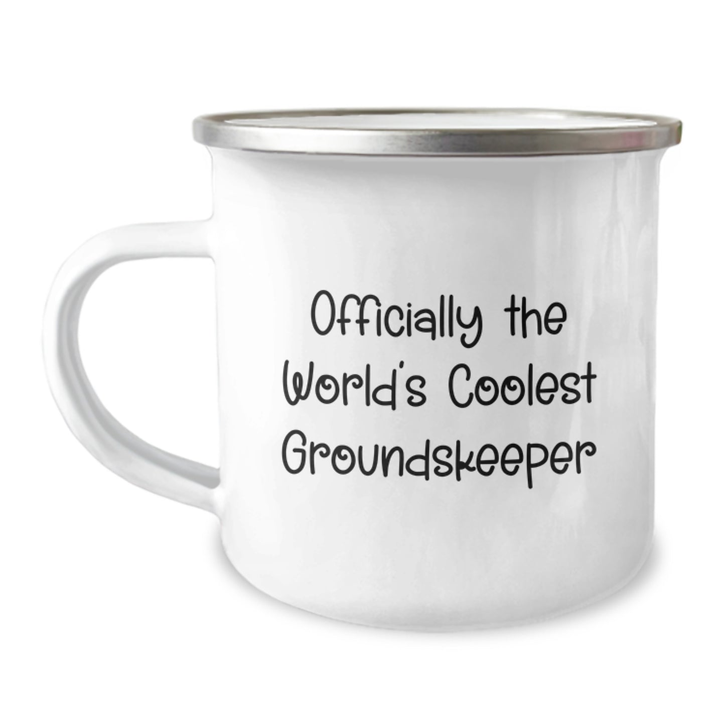 Funny groundskeeper Gifts for Men, Camping Mug Officially The World's Coolest groundskeeper, Valentine's Unique Gifts from Friends to groundskeeper - Image 1