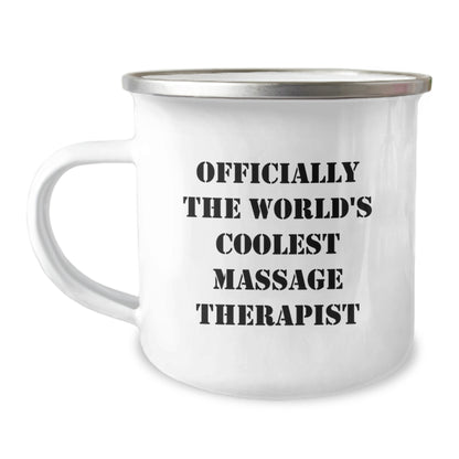 Funny Massage Therapist Gifts for Men from World's Coolest Massage Therapist - Valentine's Unique - Image 1