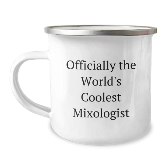 Funny Mixologist Camping Mug Gifts from Men to World's Coolest Dad for Father's Day - Image 1