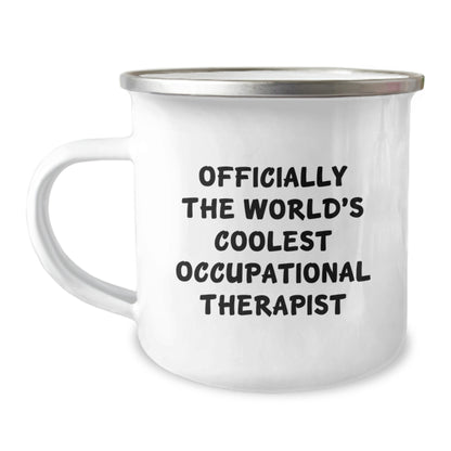 Funny Occupational Therapist Gifts for Men from Family, Unique Camping Mugs for Occupational Therapist on Mother's Day - Image 1