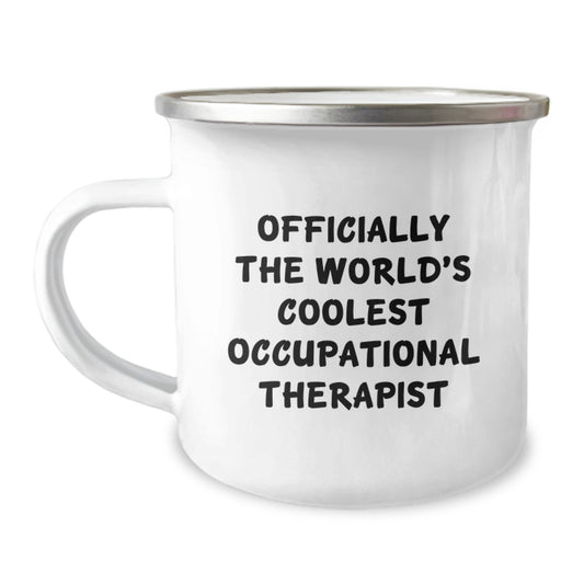 Funny Occupational Therapist Gifts for Men from Family, Unique Camping Mugs for Occupational Therapist on Mother's Day - Image 1