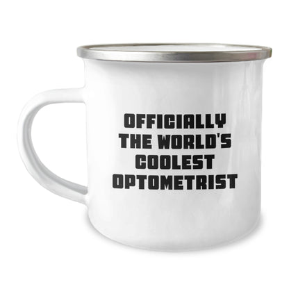 Officially The World's Coolest Optometrist Gifts from Men to Camping Mug Lovers on Father's Day Unique Gift - Image 1