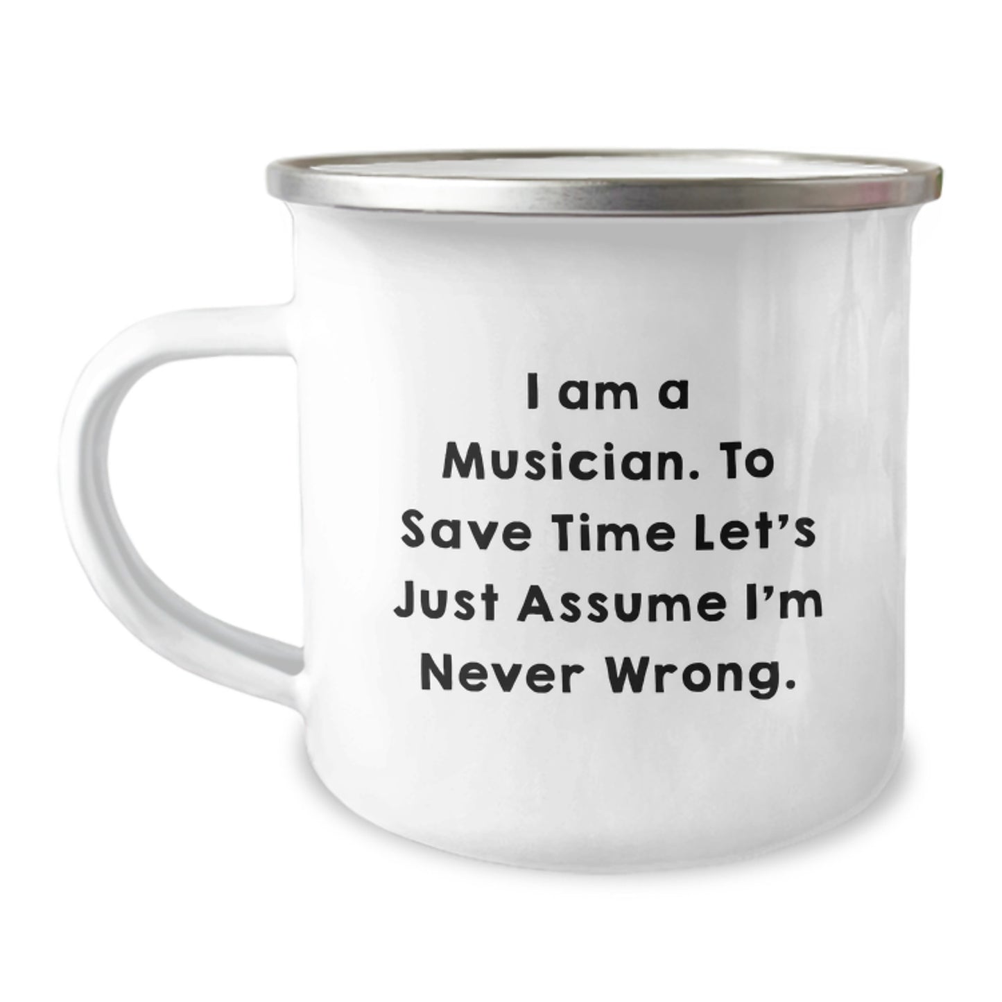 Funny Musician Camping Mug Gifts for Him - Musician Dad Father's Day Unique Gifts from Family - Image 1