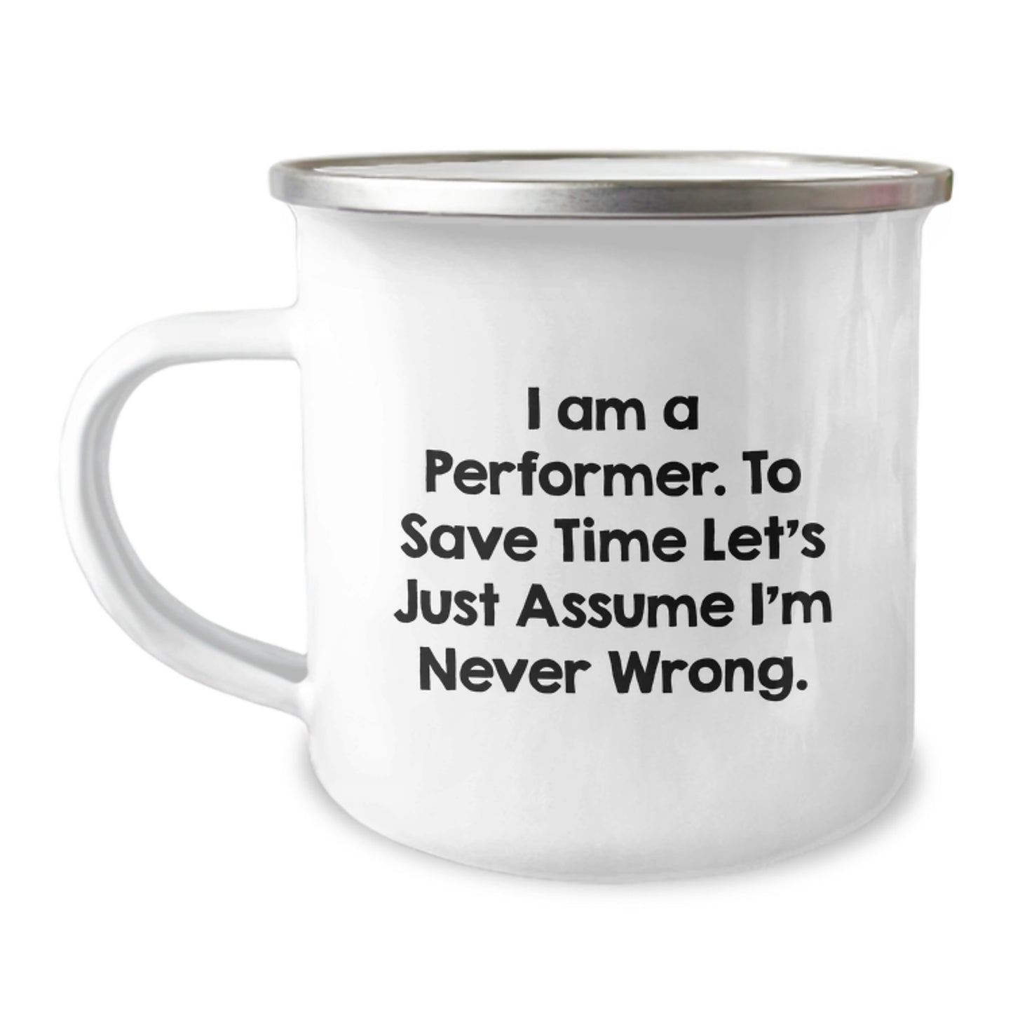 Funny Inspirational Gifts for Performer Friends from Family - I Am A Performer, Camping Mug for Graduation Unique Gifts - Image 1
