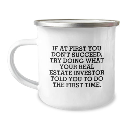 Funny Real Estate Investor Gifts from Men, Unique Graduation Unique Gifts for Real Estate Investor Friend - Image 1