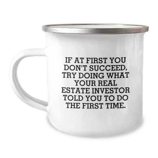 Funny Real Estate Investor Gifts from Men, Unique Graduation Unique Gifts for Real Estate Investor Friend - Image 1