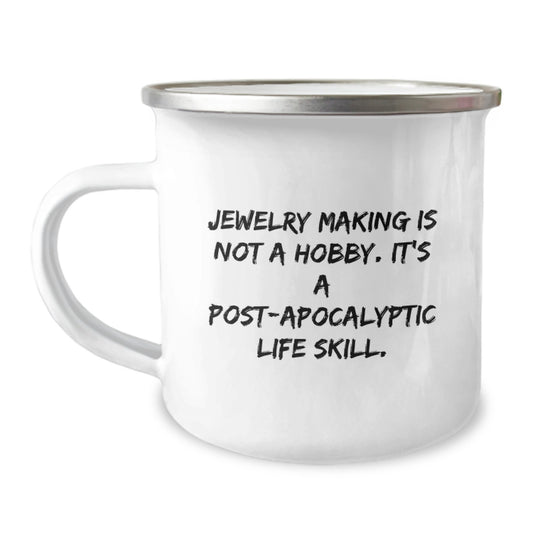 Jewelry Making Camping Mug for Graduation Unique Gifts from Friends - Image 1